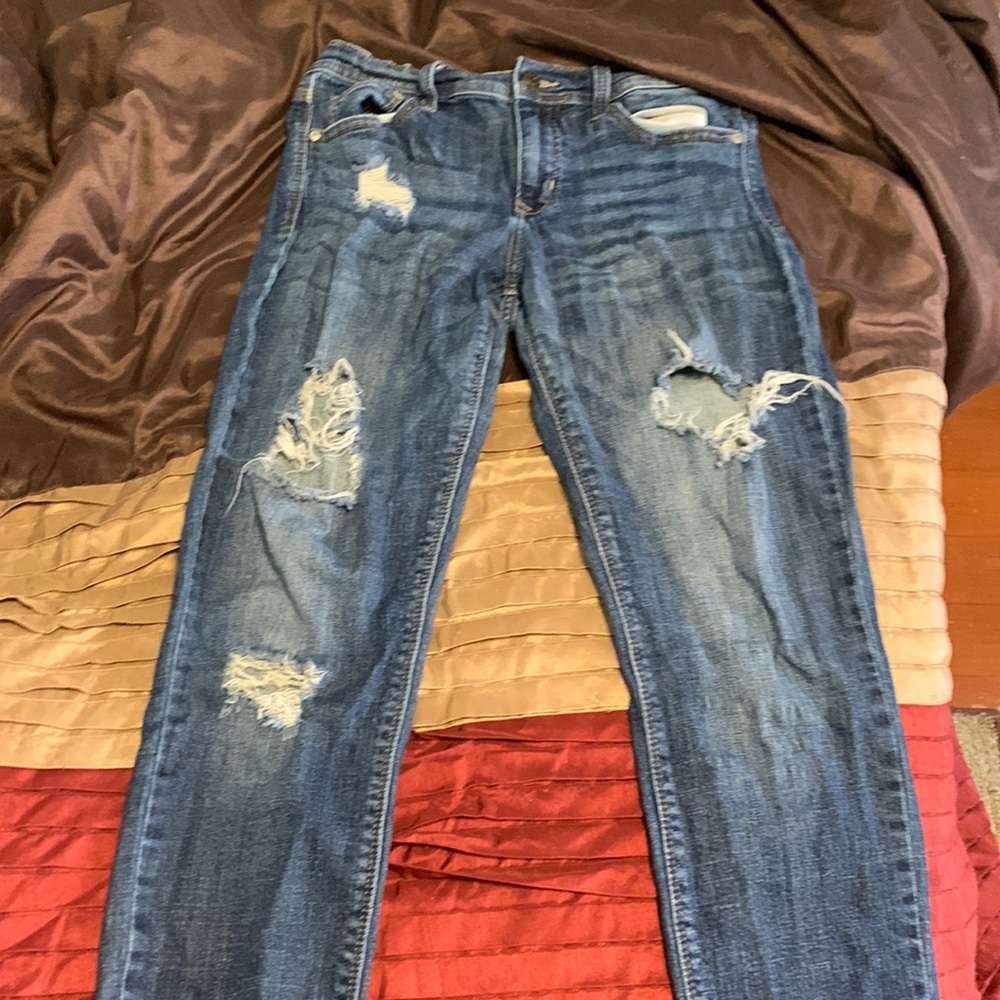 skinny ripped jeans